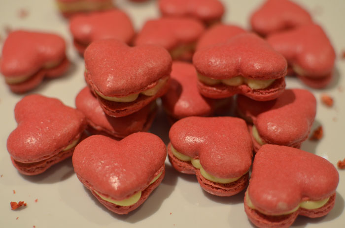 Valentine Macarons